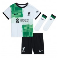 Liverpool Ibrahima Konate #5 Gostujuci Dres za djecu 2023-24 Kratak Rukav (+ Kratke hlače)